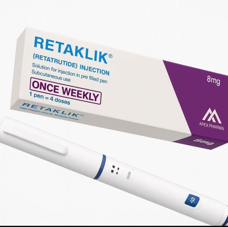 Retaklik Injection in UAE Retatrutide 8mg once weekly prefilled weight management pen